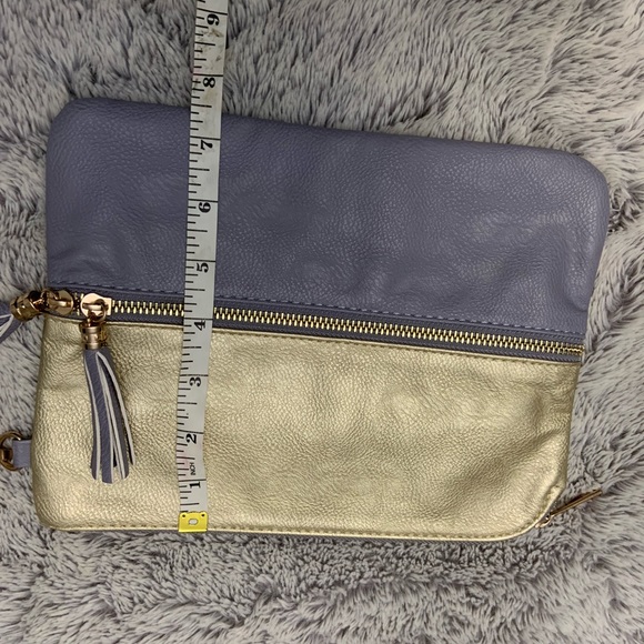 Gold and Silver Wristlet Clutch - Picture 5 of 5
